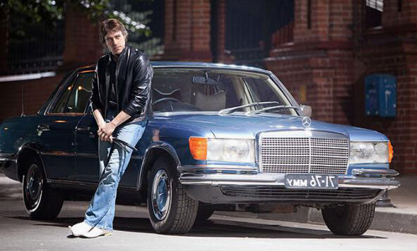Владимир высоцкий и его новая машина - Mercedes 450 W116 "голубой металлик"