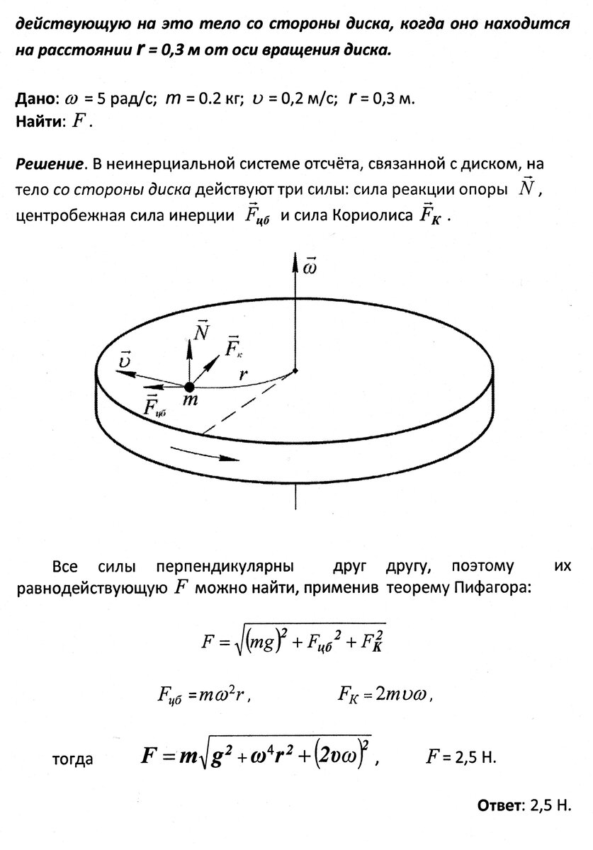 Частота вращения диска