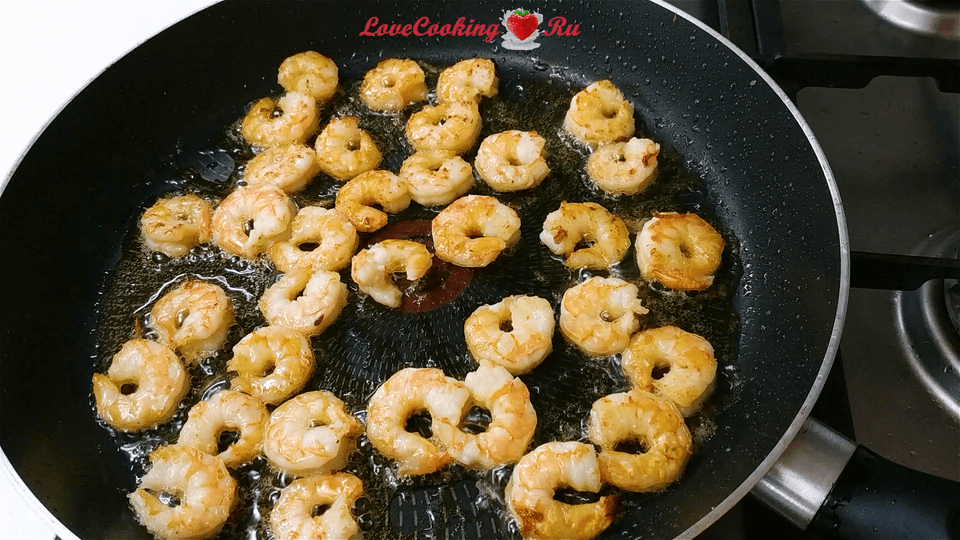 Салат с креветками и апельсиновой заправкой | LoveCookingRu | Дзен