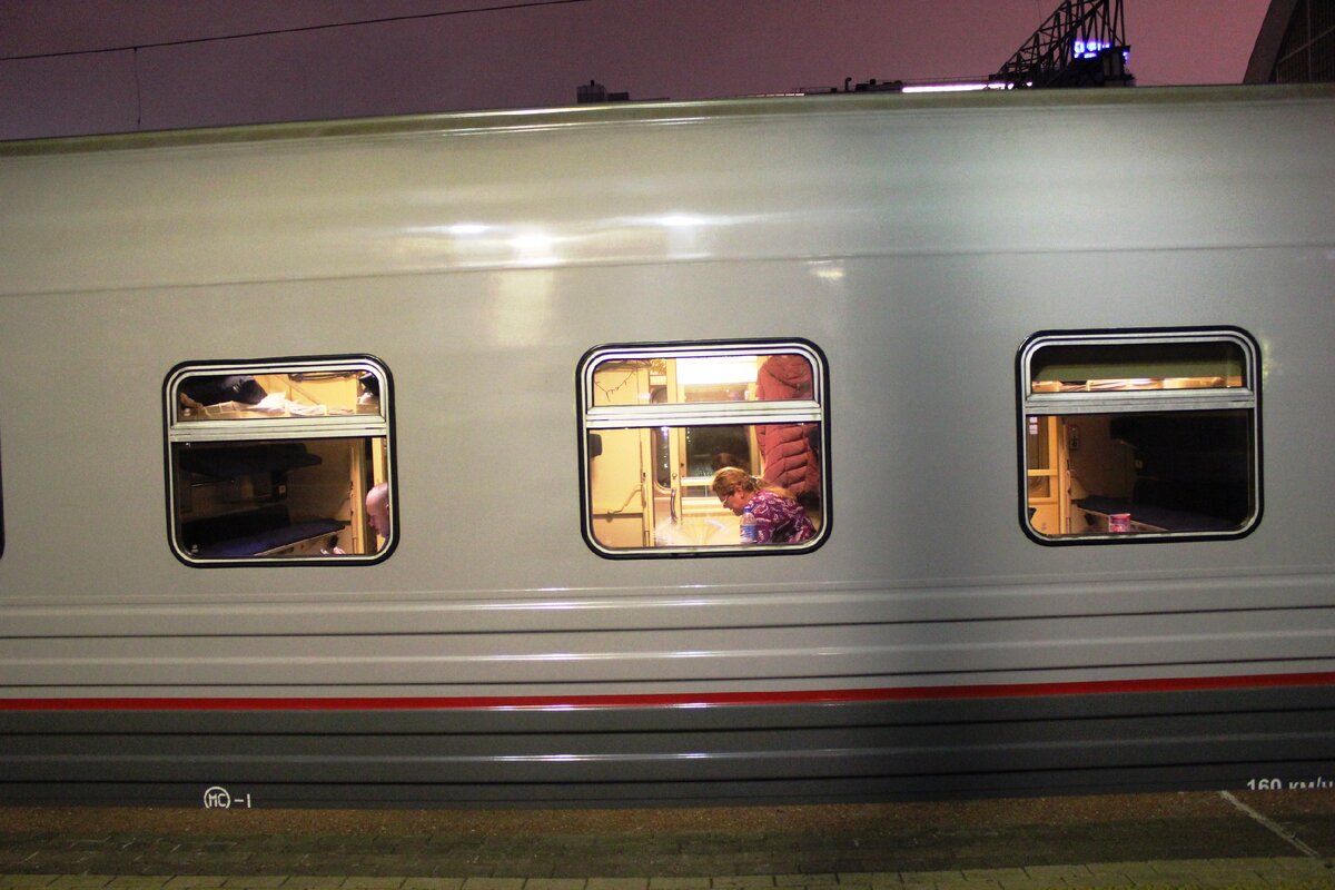 На новый год в поезде Москва – Москва раскупили все билеты. Что происходило в пути (ФОТО)