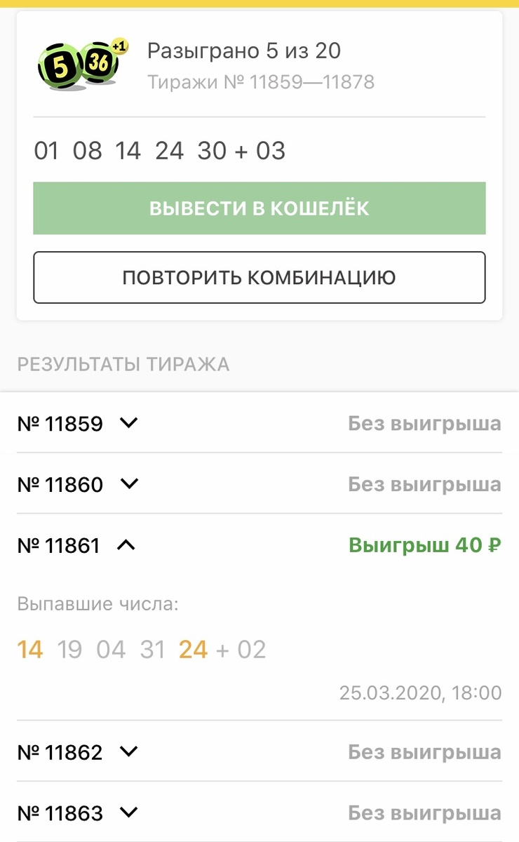 Итог первого дня.