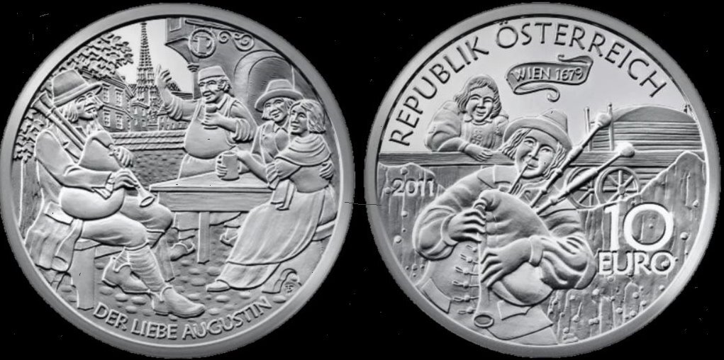 Памятная монета Милый Августин. Взято с Яндекс картинок в качестве иллюстрации