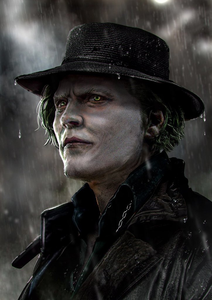 Джонни Депп в образе Джокера. Источник https://www.instagram.com/bosslogic/