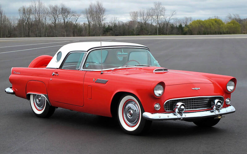 Ford Thunderbird, 1955–1957 