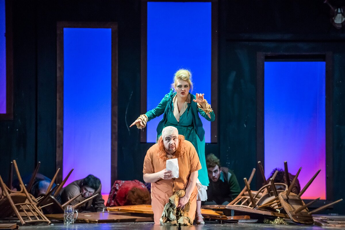 Фото: Oskar Steimel, март 2016, Falstaff на сцене Schloßtheater Schönbrunn