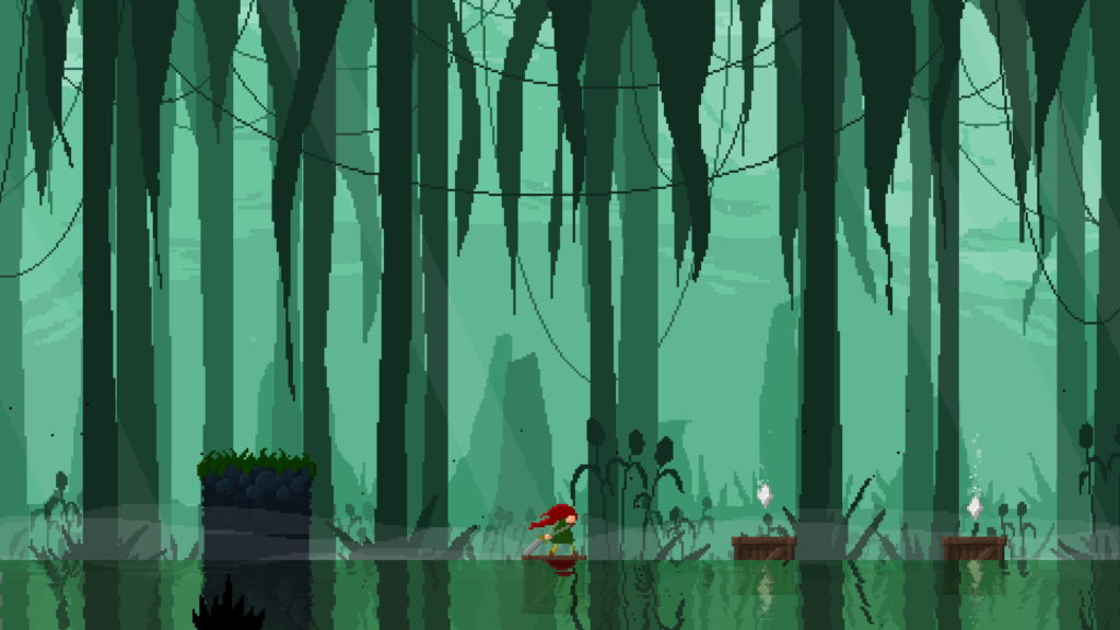 Скриншот из игры Mable & The Wood.