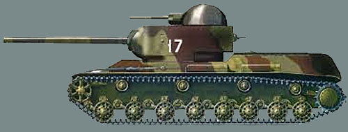 Один из проектов танка КВ-4