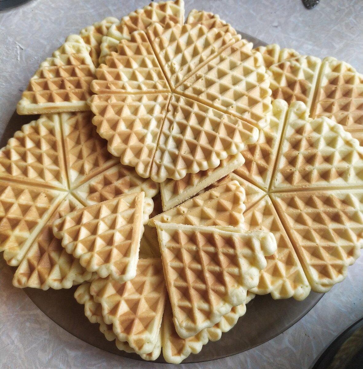 Очень вкусные вафли 