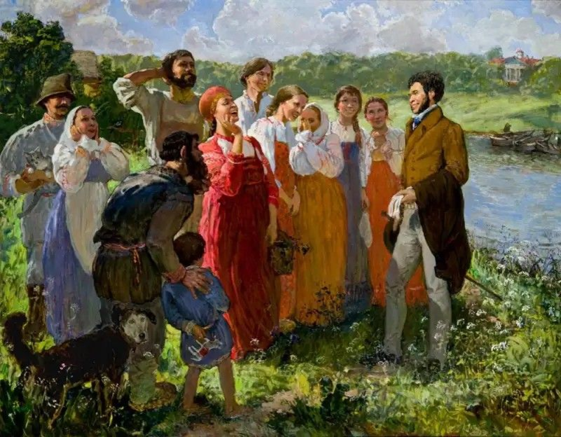 Крепостные и помещики. Крепостные в живописи. Помещик и крепостные. Крестьяне в живописи. Крепостные крестьяне
