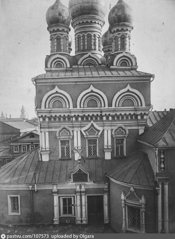 Церковь Георгия в Ендове, 1880-1890. Фото И.Ф. Барщевского. С сайта www.pastvu.com.