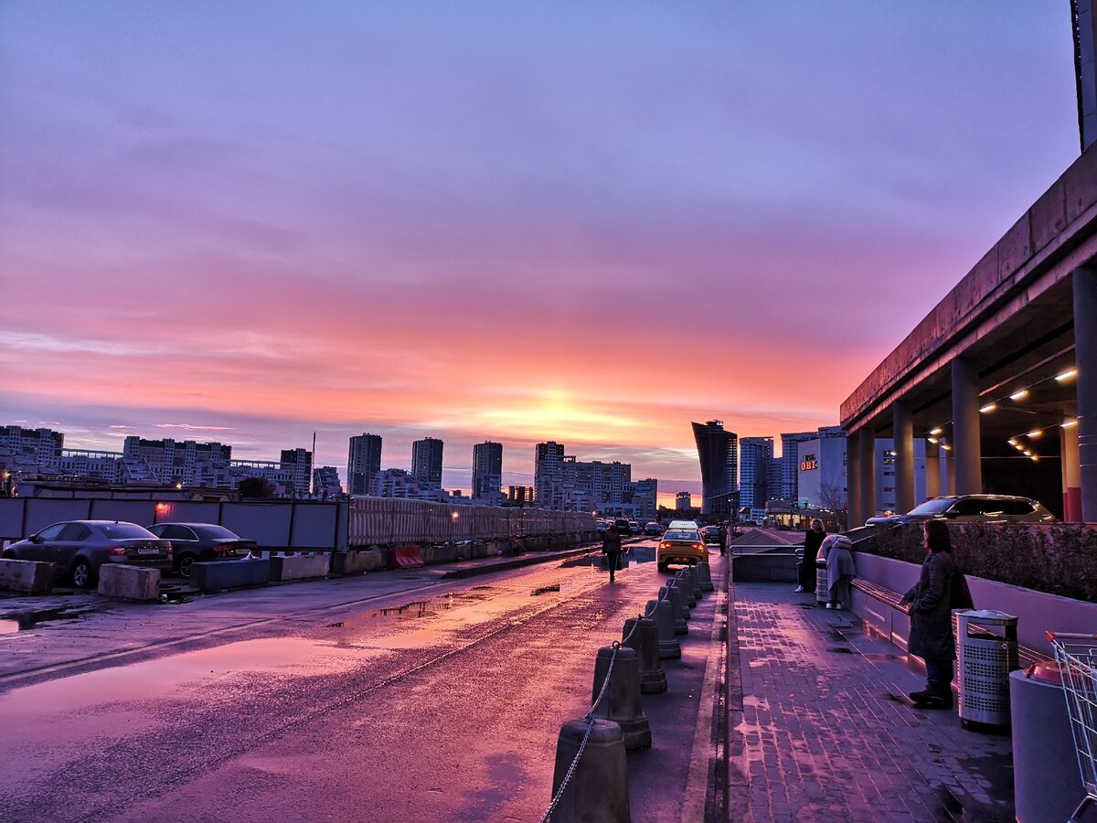 Московские закаты. 