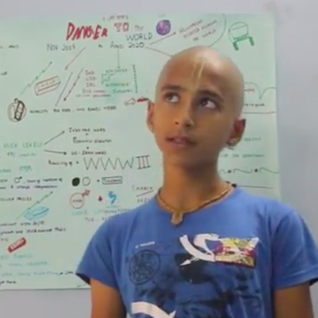14-летний блогер из Индии Абигья Ананд,  фото Youtibe-канал  Conscience