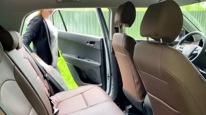 Посадка в Hyundai Creta. Лиса Рулит