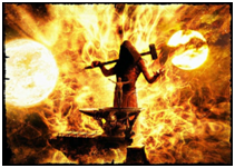 «У каждого из них по шести крыл; двумя закрывал каж¬дый лицо свое, и двумя закрывал ноги свои, двумя летал». Ис., 6: 2-3.
