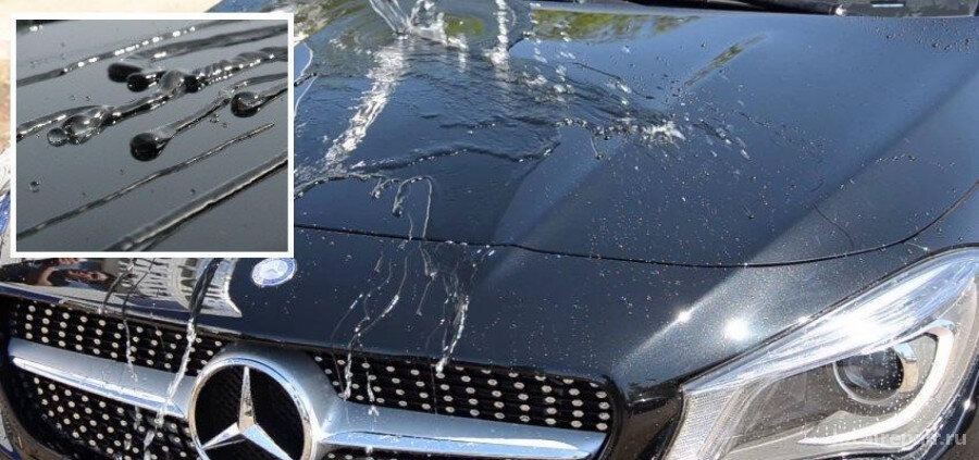 Покрытие жидким стеклом кузова автомобиля: плюсы и минусы