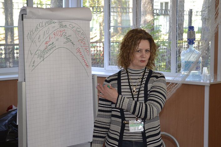 Ольга Ниловна Гафарова,  автор  метода  TOR – подхода на конференции