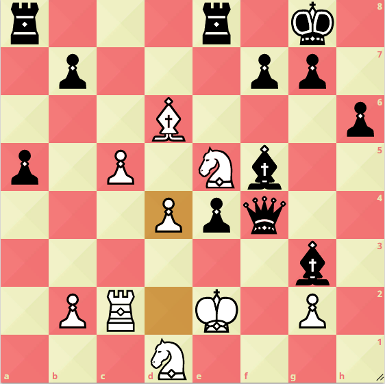 мат в 1 ход за черных