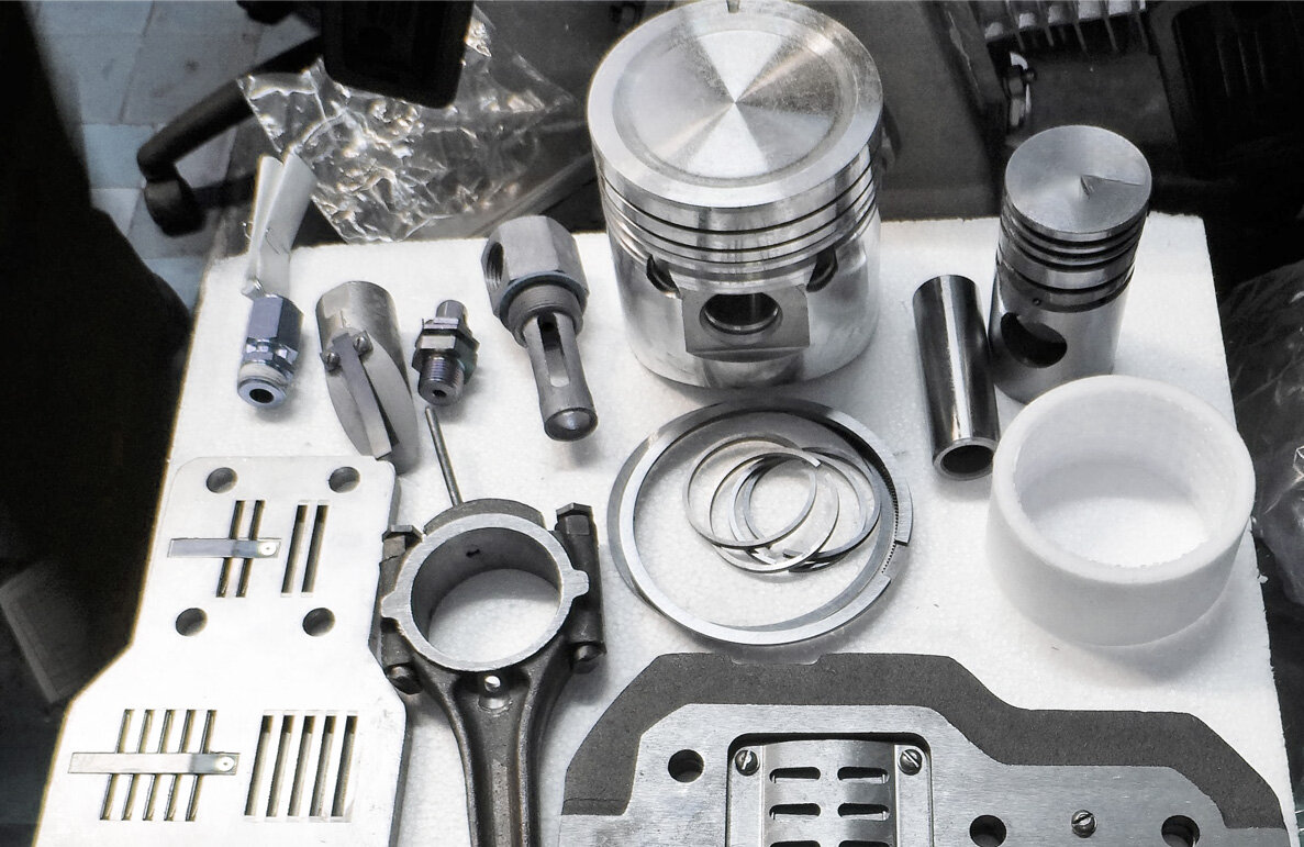 Запчасти для ремонта поршневого компрессора