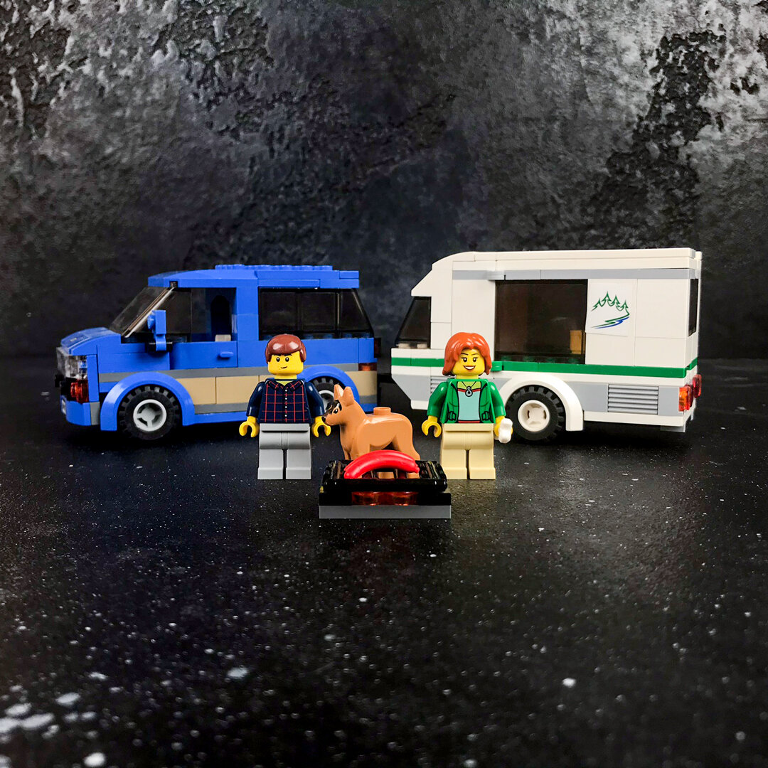 LEGO 60117 | VAN & CARAVAN | Фургон и дом на колесах | Lego Play Room | Дзен