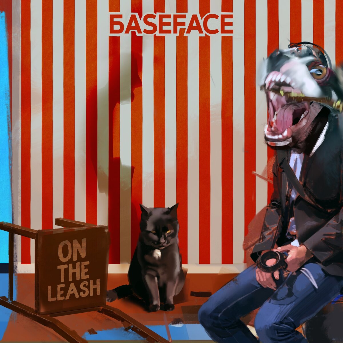 BaseFace - On The Leash cover art