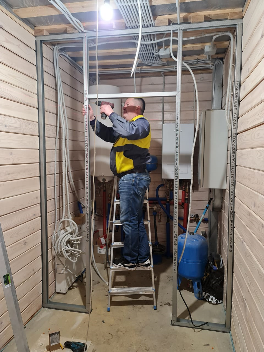 Монтаж профиля