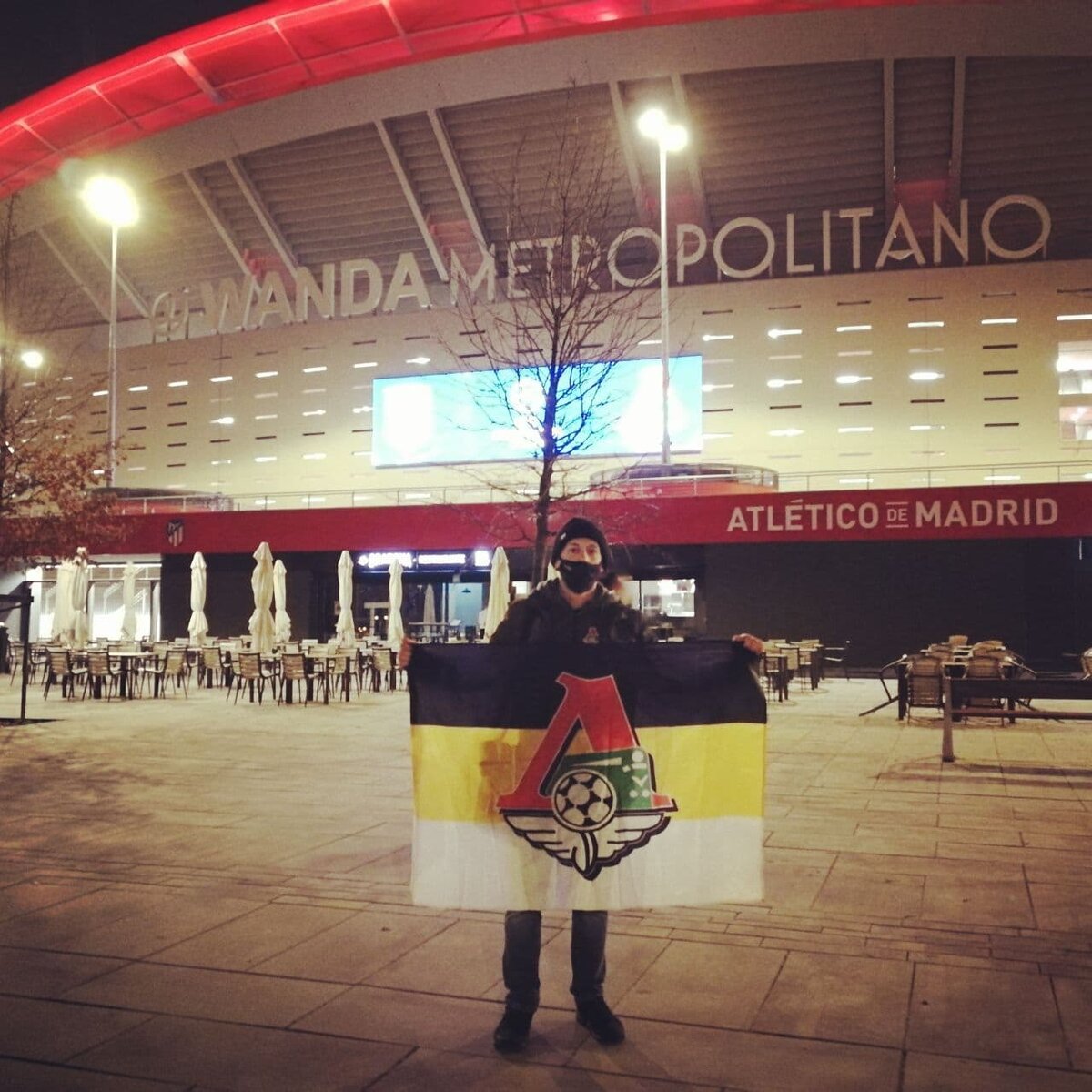 Алексей на выезде в Мадриде