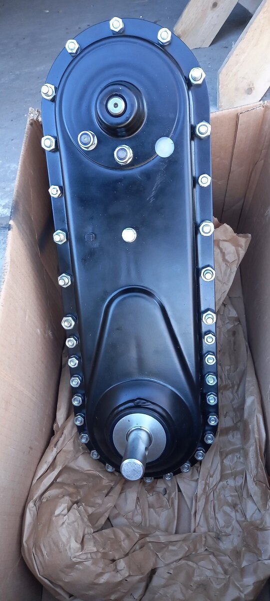 Новый редуктор для Caiman Qattro Junior. 