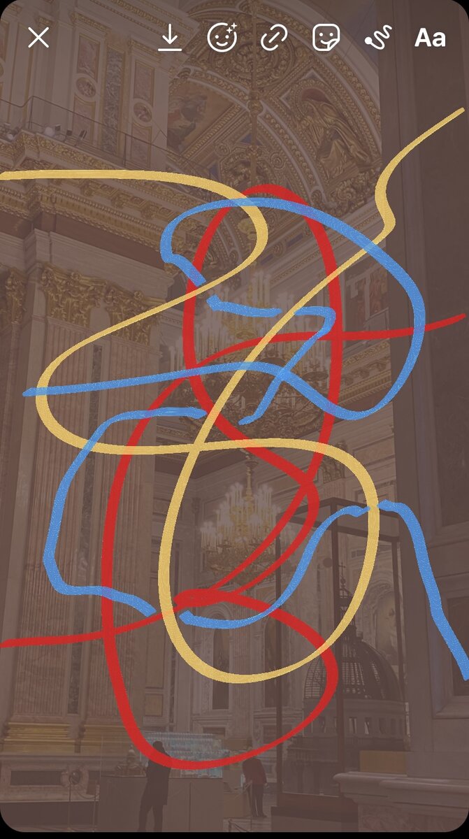 Во 2 истории путаем линии ,чтобы зритель нашел дорогу