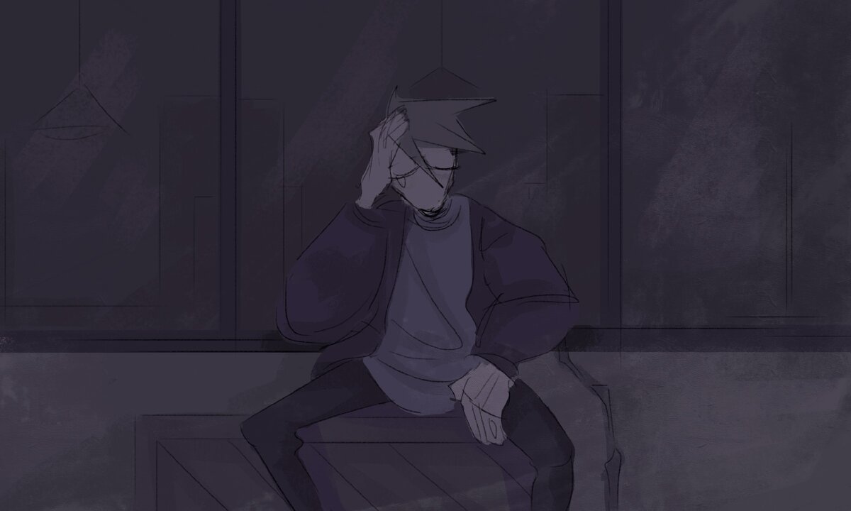 Кадр из нашей анимации. Авторы: Шевченко А. и Ероман В.