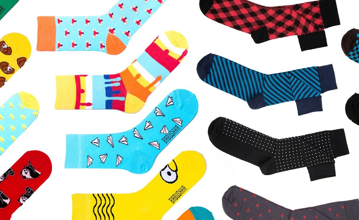 Помните! Носки - отличный подарок, главное, дарить их в большом тематическом наборе, а не по одной паре