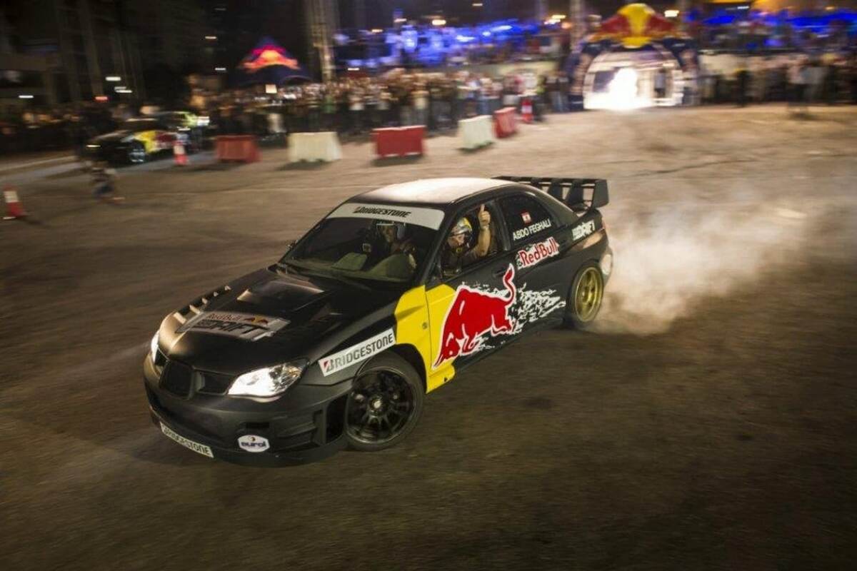 Победный дрифт Абдо Фигали на Car Park Drift© AKL YAZBECK/RED BULL CONTENT POOL