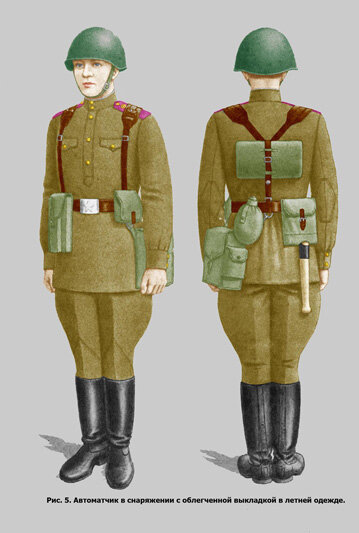 «Жуковская» форма Советской Армии образца 1956 года.