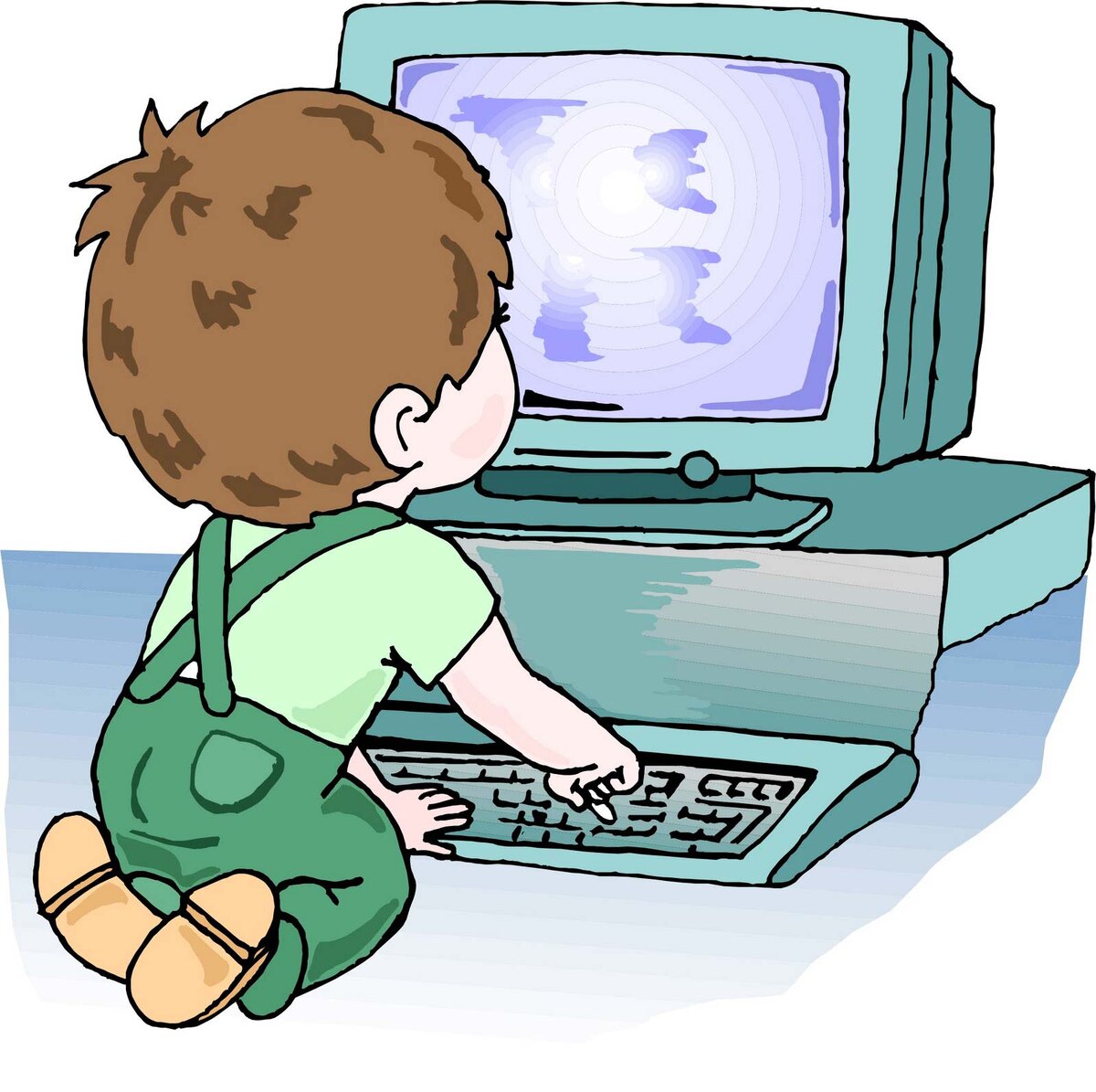 Дошкольник и компьютер