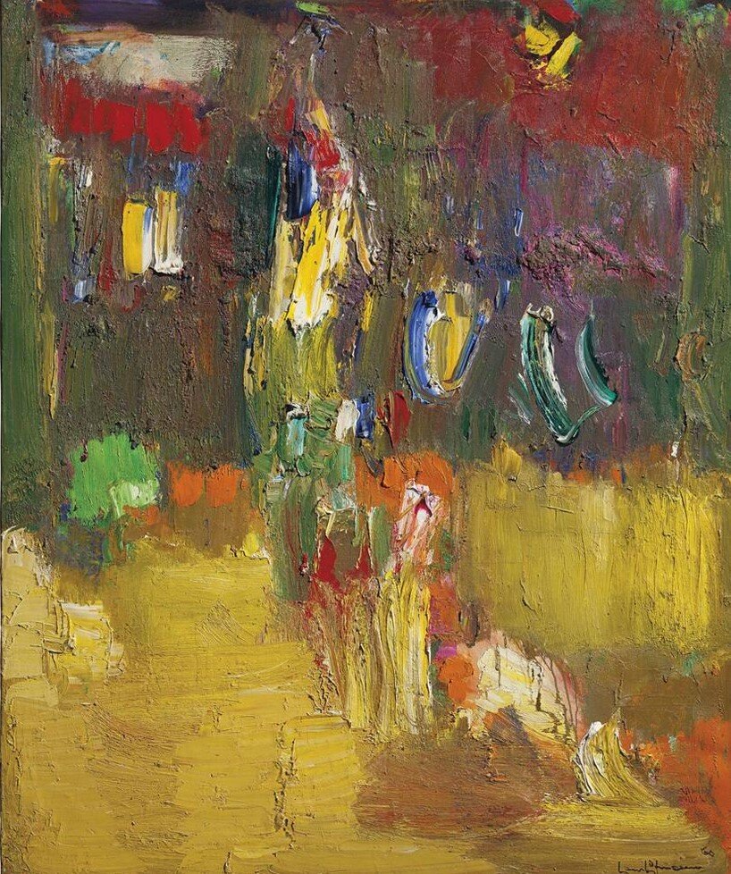 Ганс Хофман "Лава" 1960 год (Яндекс.Картинки)