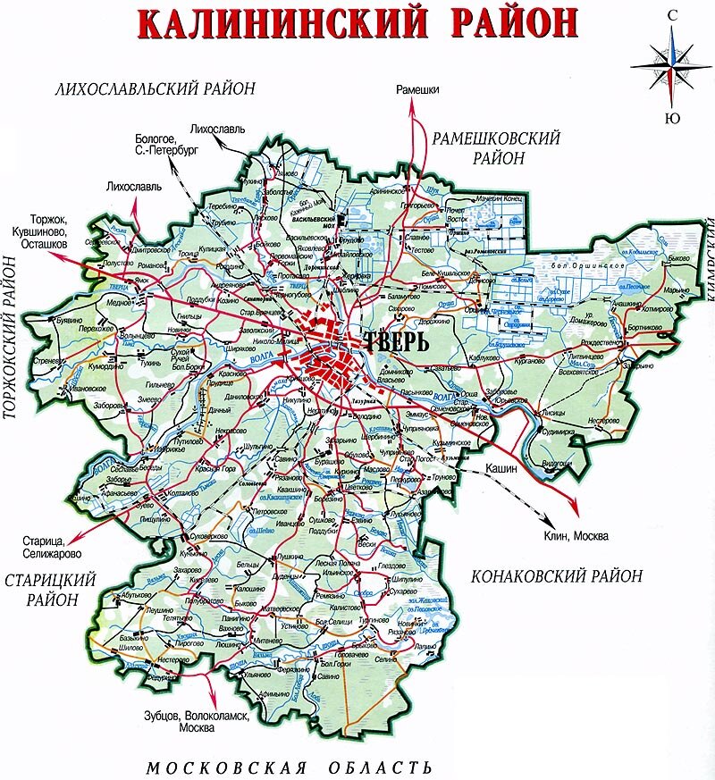 Кадастровая карта публичная тверь калининский район