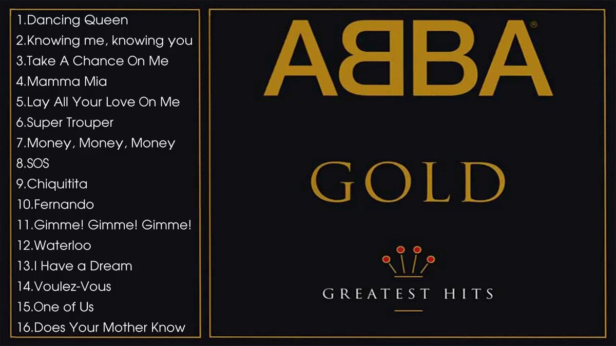 ABBA Gold: Greatest Hits — сборник лучших песен шведской группы ABBA, выпущенный фирмой PolyGram в 1992 году