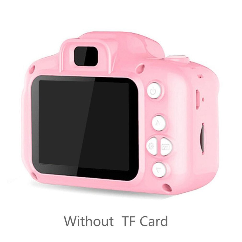 Детский фотоаппарат x2 цифровой, розовый (1080p t4)