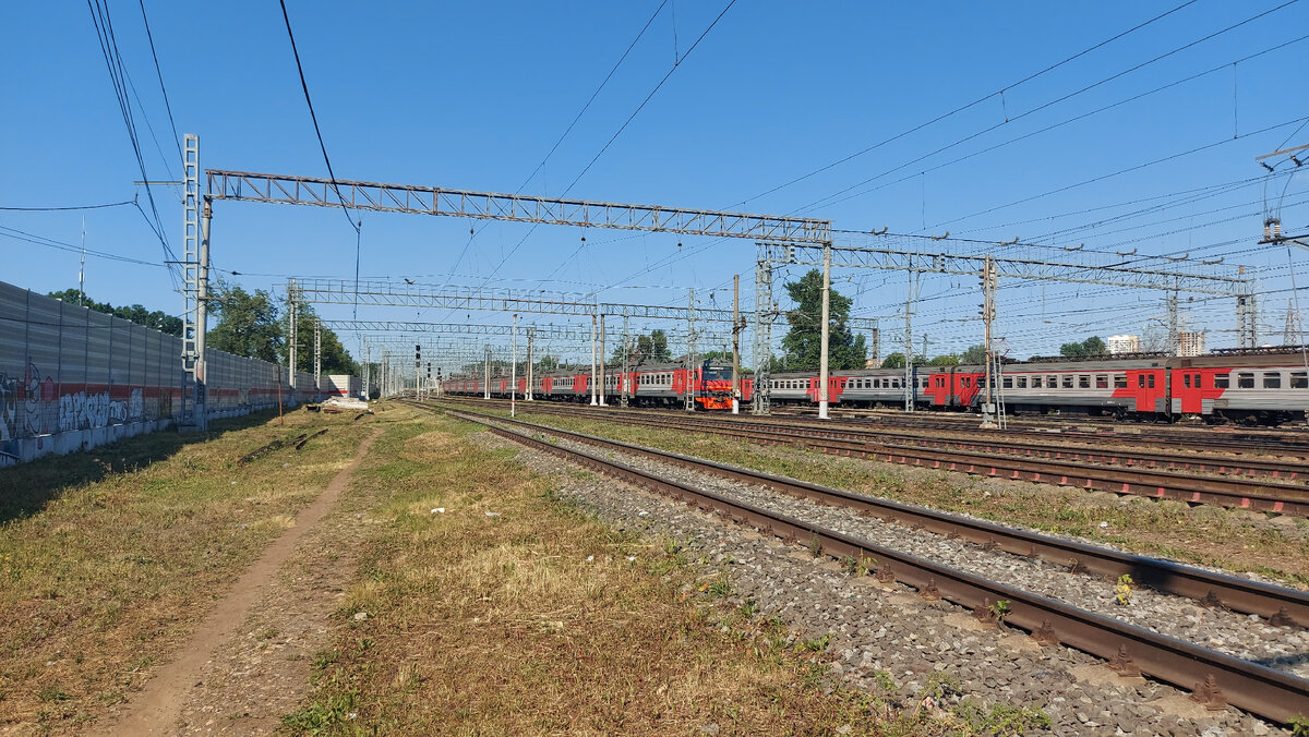 Станция Мытищи. Ярославское направление Московской ж/д.