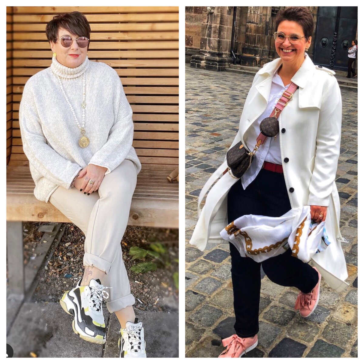 1 - @ shoppixx / 2 - @beautifulfourtyplus