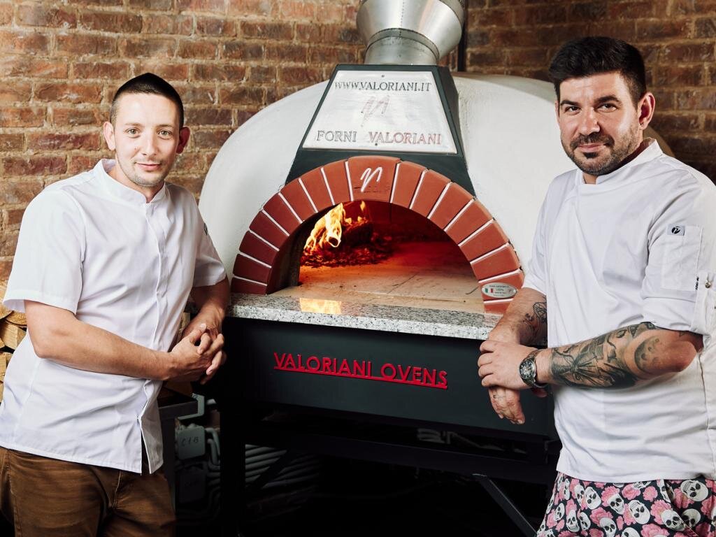 Шеф-повар Семен Сергеев и шеф-пиццайоло Ренато Пинелли. 