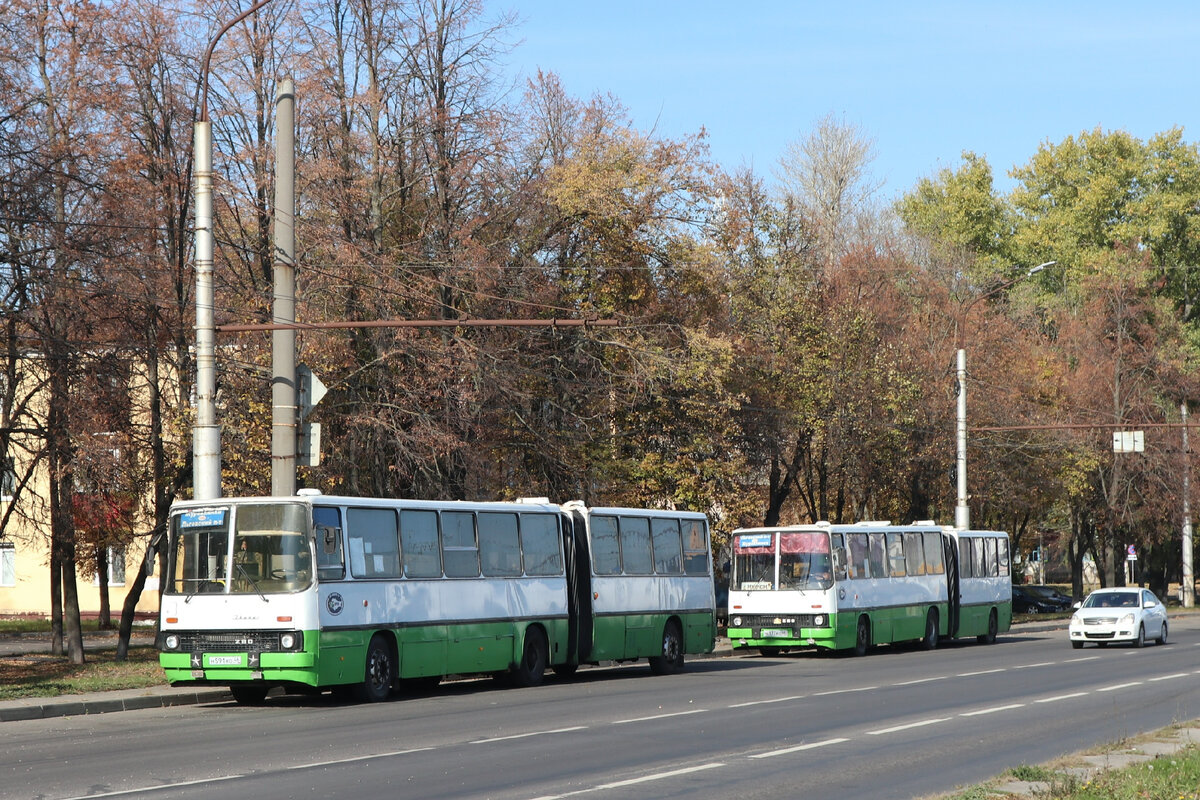 Последние "икарусы" России работают в Курске