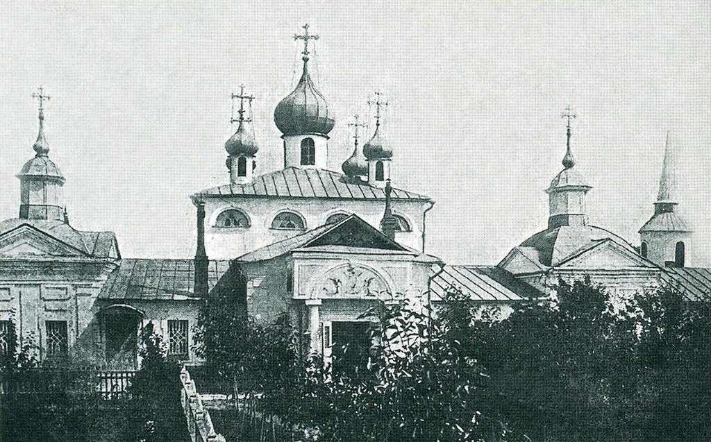 Вознесенский собор Савво-Вишерского монастыря. Фотография начала XX века.