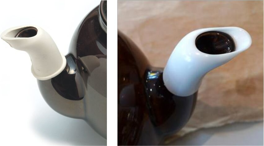 Варианты насадок на носики чайников