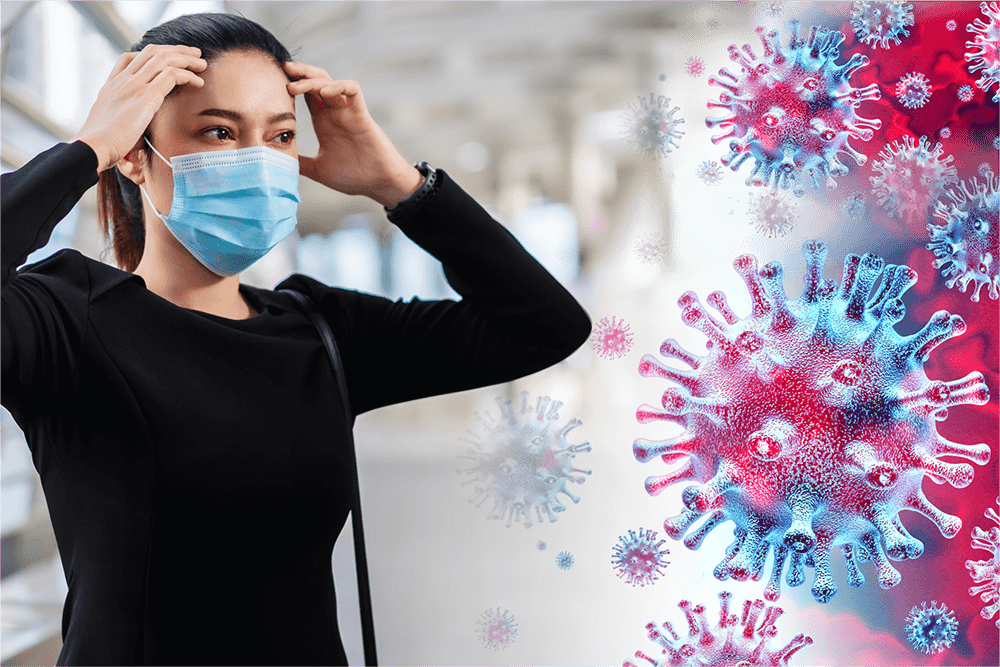 
Доказано. Плохое психическое здоровье может повысить риск заболеваемости COVID-19. А тяжелая форма COVID-19 может привести к развитию посттравматического стрессового расстройства1.