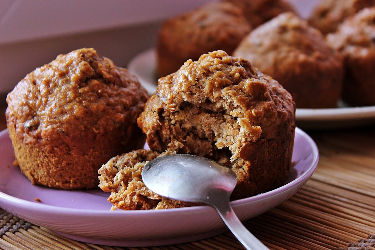 Кексы с овсяными хлопьями. Источник mykaleidoscope.ru