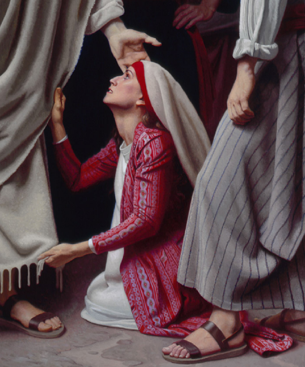 Проснувшись, женщина с ужасом обнаружила, что лежит в луже крови. С этого дня несчастную женщину изнуряла страшная и неизлечимая болезнь кровотечения.-2