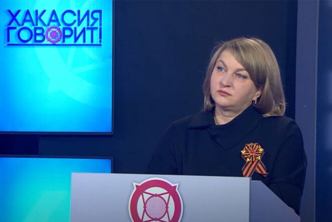 Скриншот видеосюжета YouTube ("Хакасия говорит") 