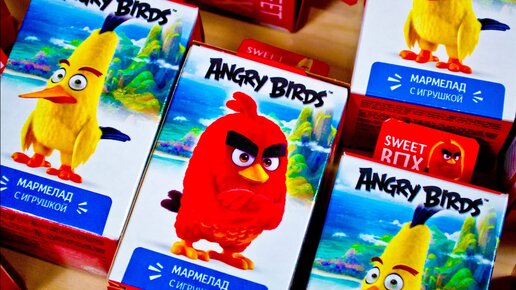 СЮРПРИЗЫ ЭНГРИ БЕРДС Свитбокс Angry Birds