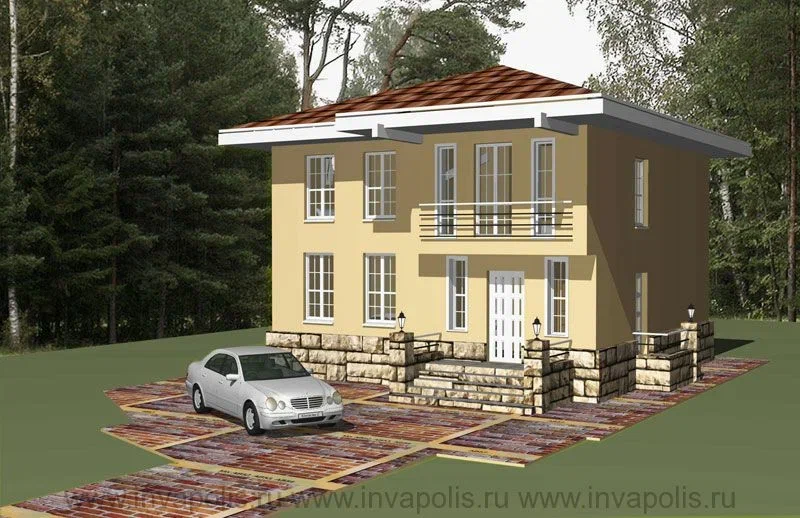 Скриншот со статьи о проекте на Дзен. Вариант "Эконом"