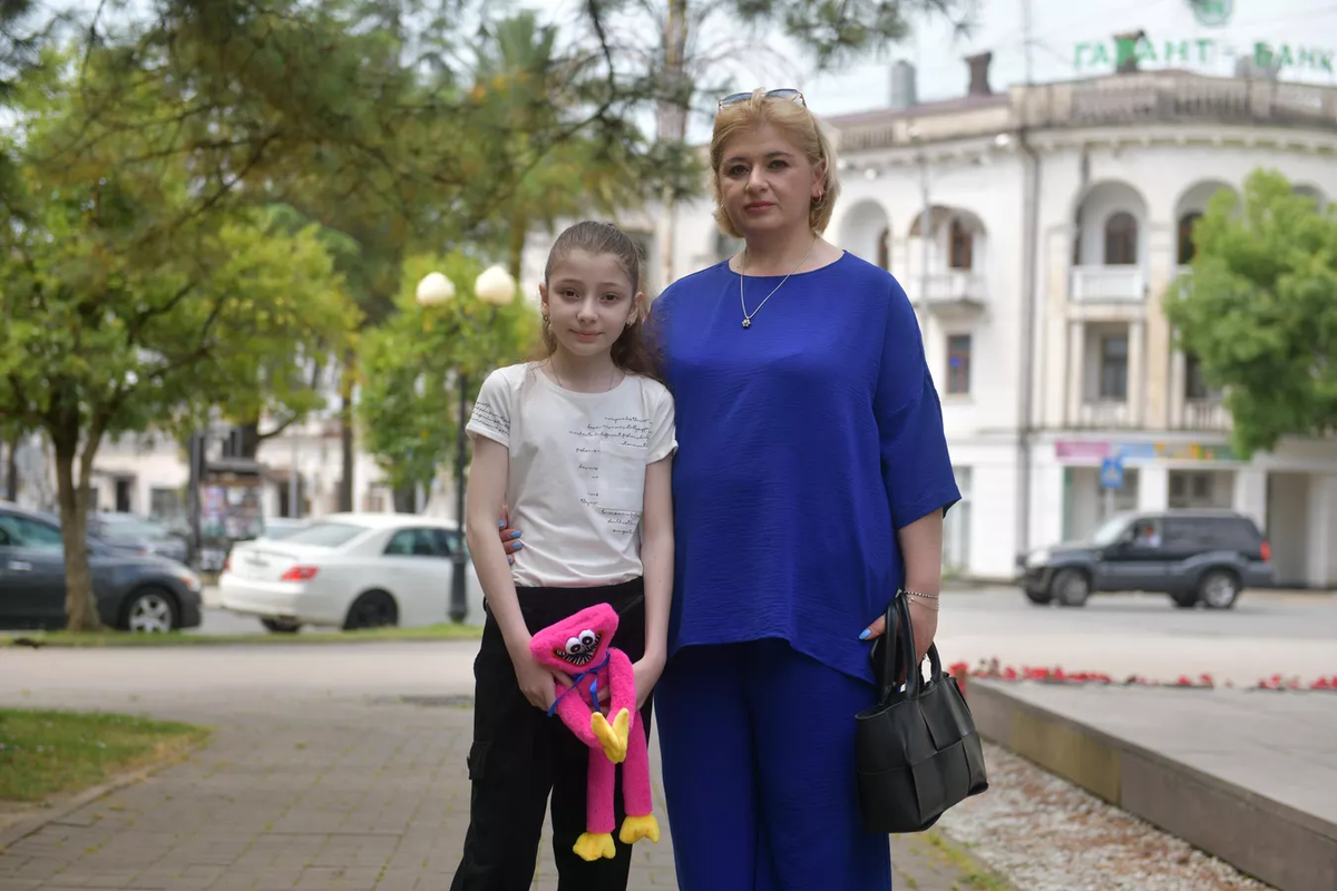 Подопечная фонда "Ашана" Николь Джинджолия © Sputnik / Томас Тхайцук